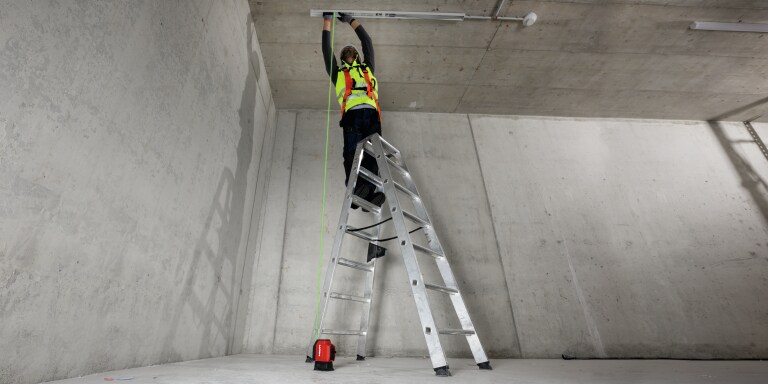 Punktlaser zum Übertragen von Messpunkten