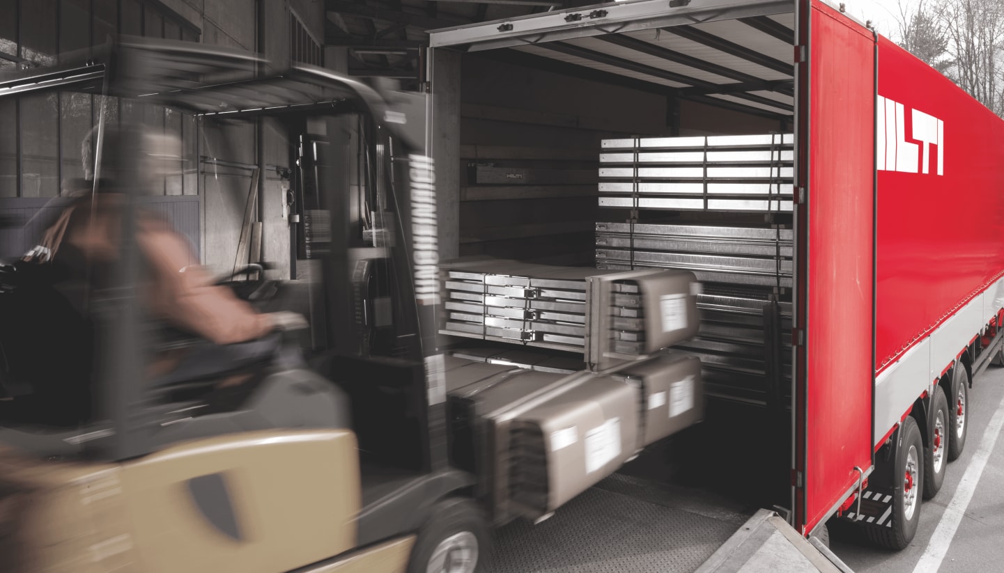 Hilti SMART Logistik Service