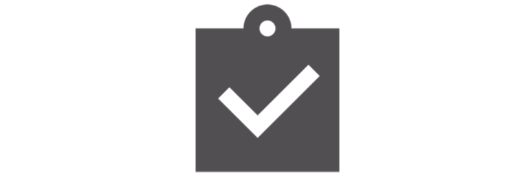 Symbol „Abgeschlossen“