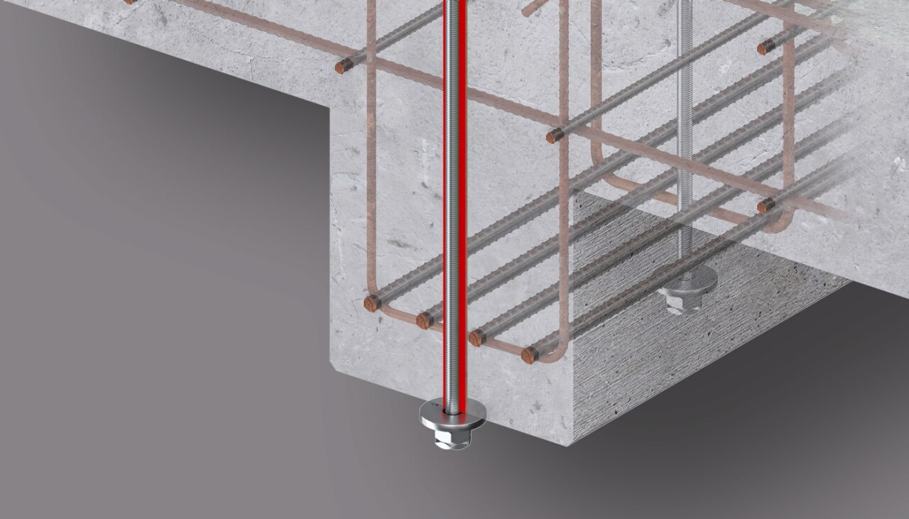 Graph showing a Profis screen used for strengthening concrete members deficient in shear