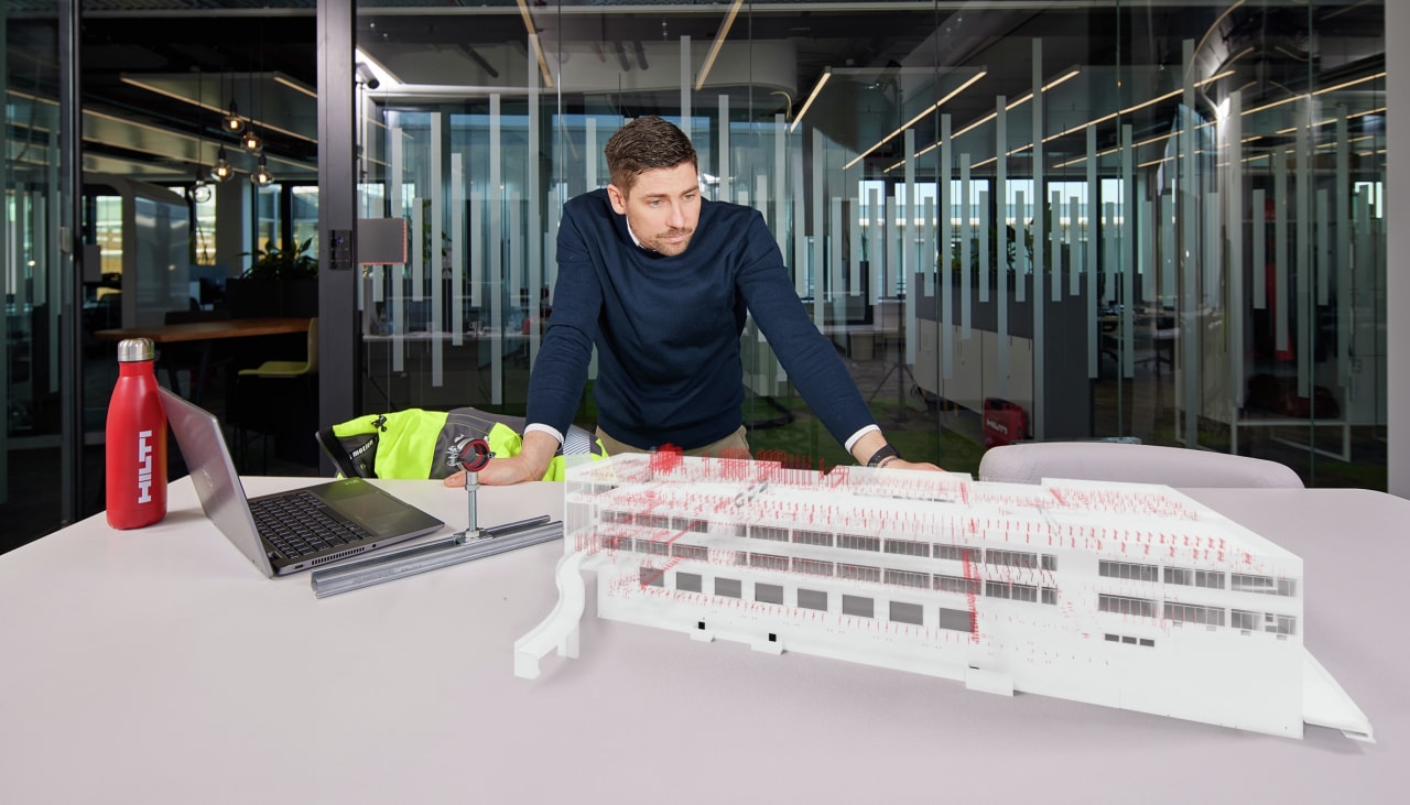 Mit modularen Schienensystemen komplexe Unterkonstruktionen planen