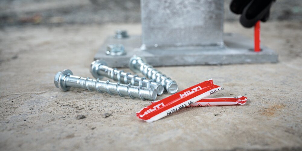 Hilti HUS4-MAX Hybrid-Verbundankerpatrone