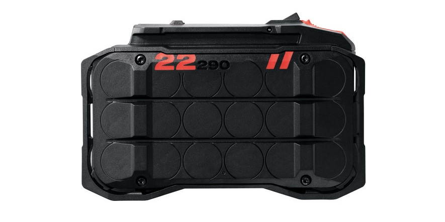 Zu sehen ist ein Produktbild des Hilti Nuron B 22-290 Akkus.