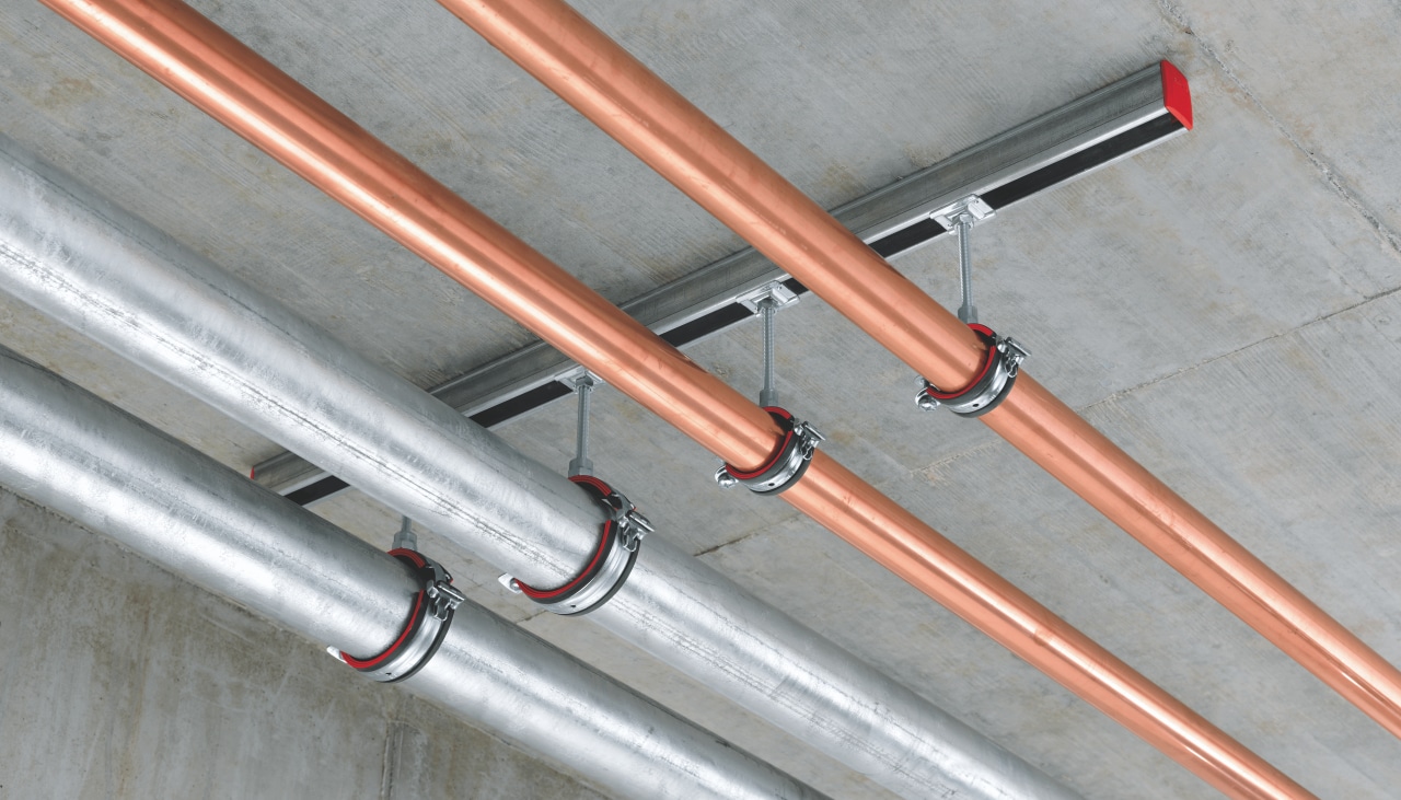 Hilti MM-Schienensystem - das Installationssystem für leichte Lasten