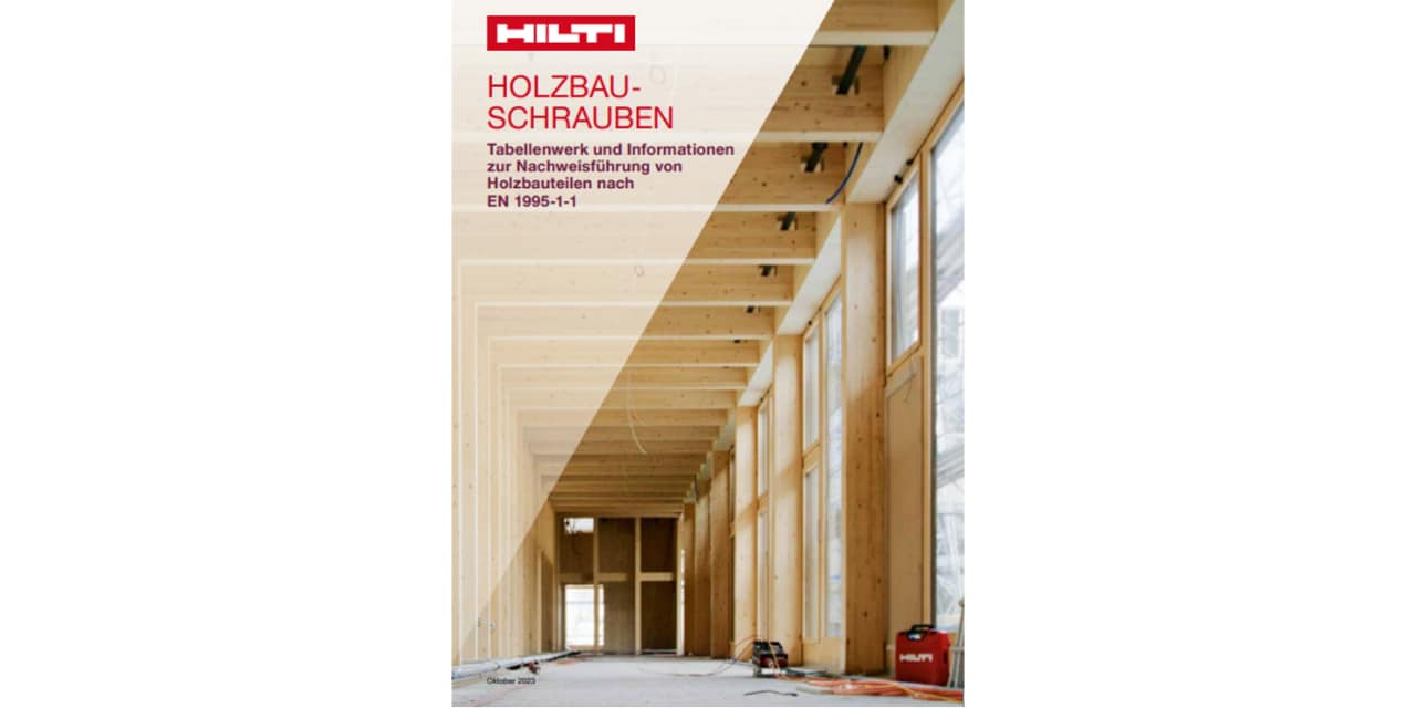 Bild vom Technischen Handbuch Holzbauschrauben