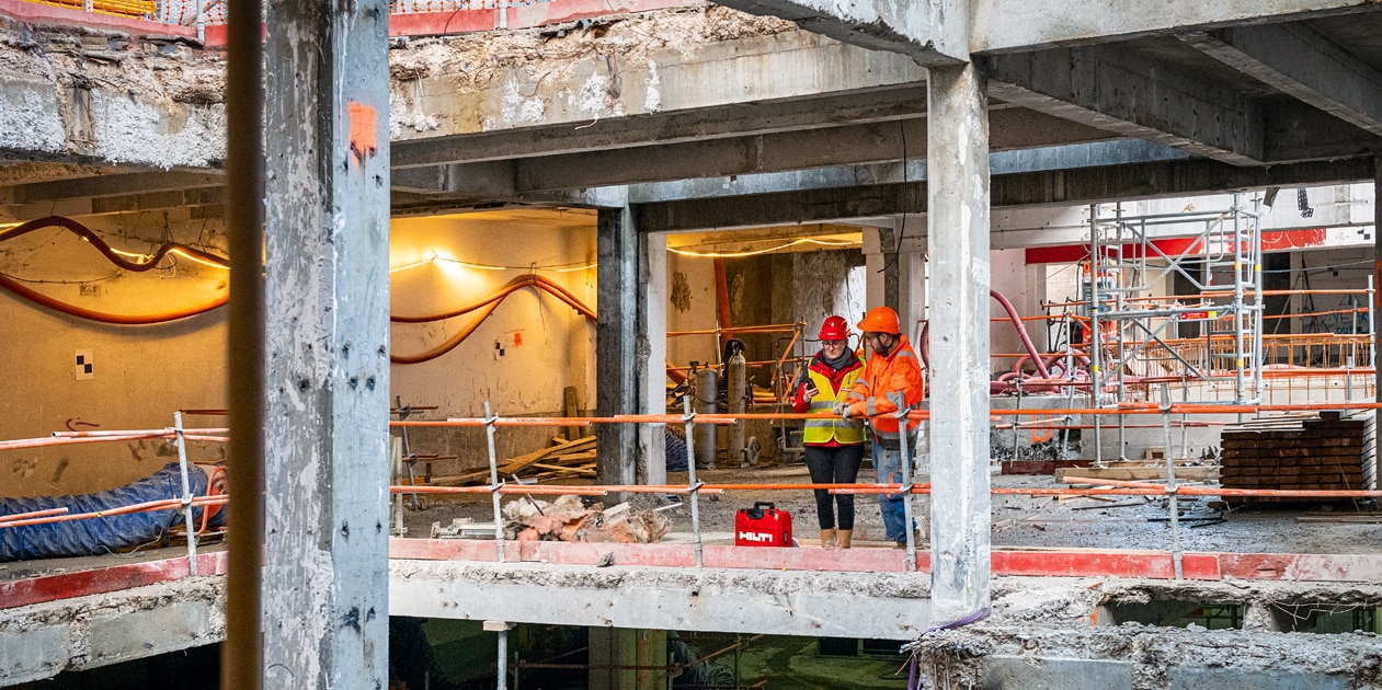 Verstärkung bestehender Stahlbetonkonstruktionen