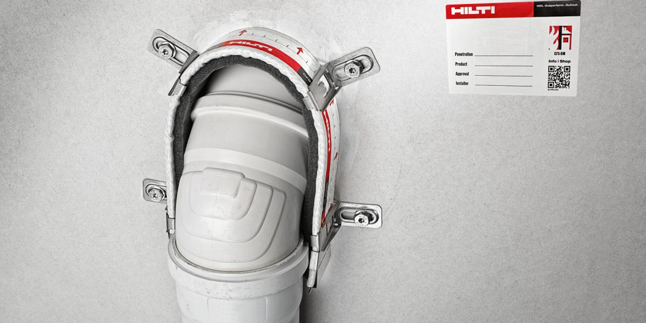 Firestop Collar Endless Elbow