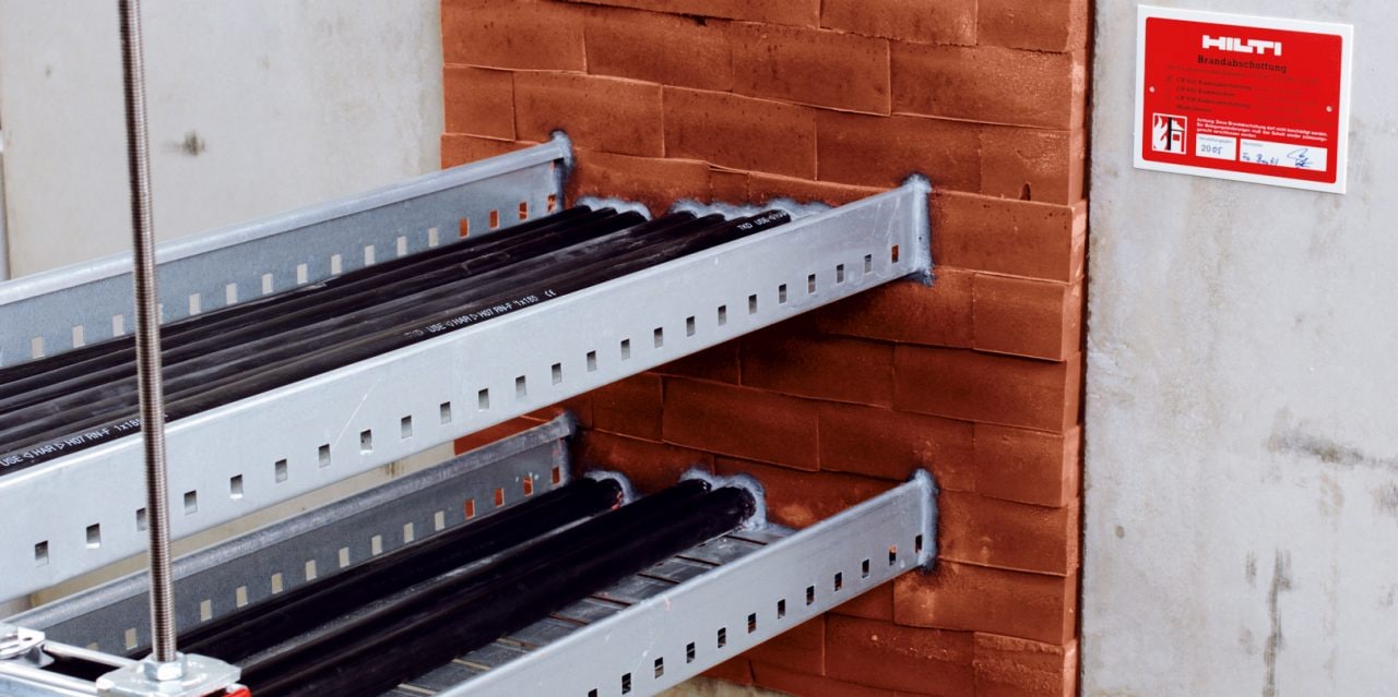 CFS-BL Firestop Block, Cable penetration