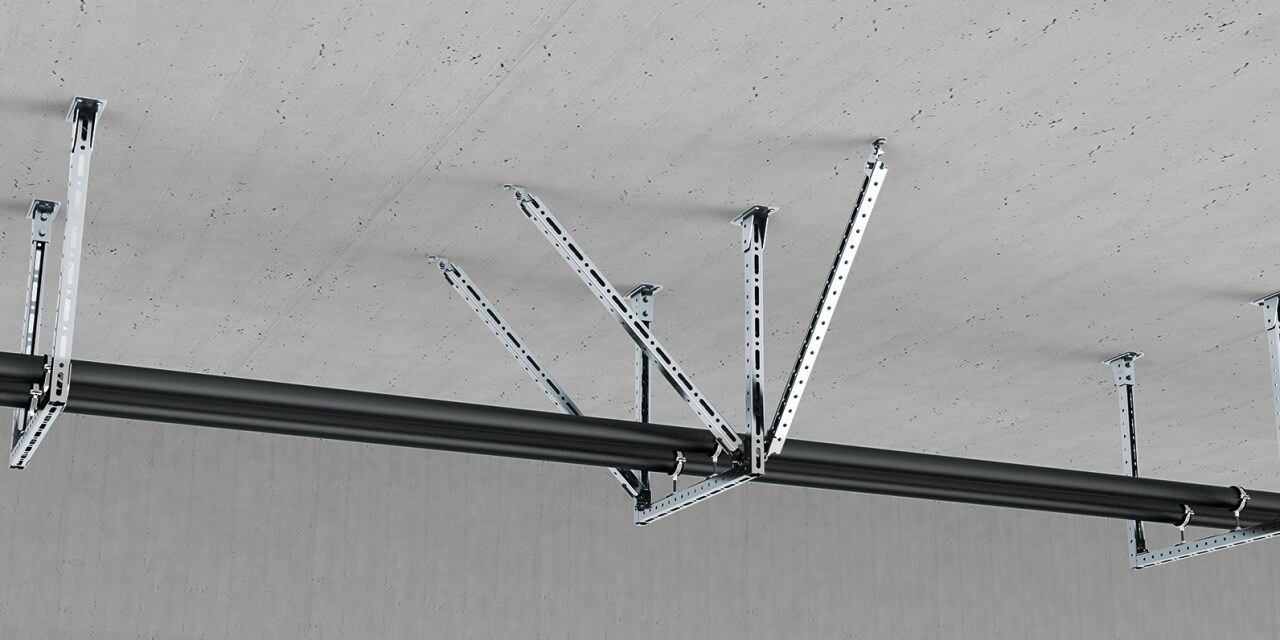 erdbebensichere Installation