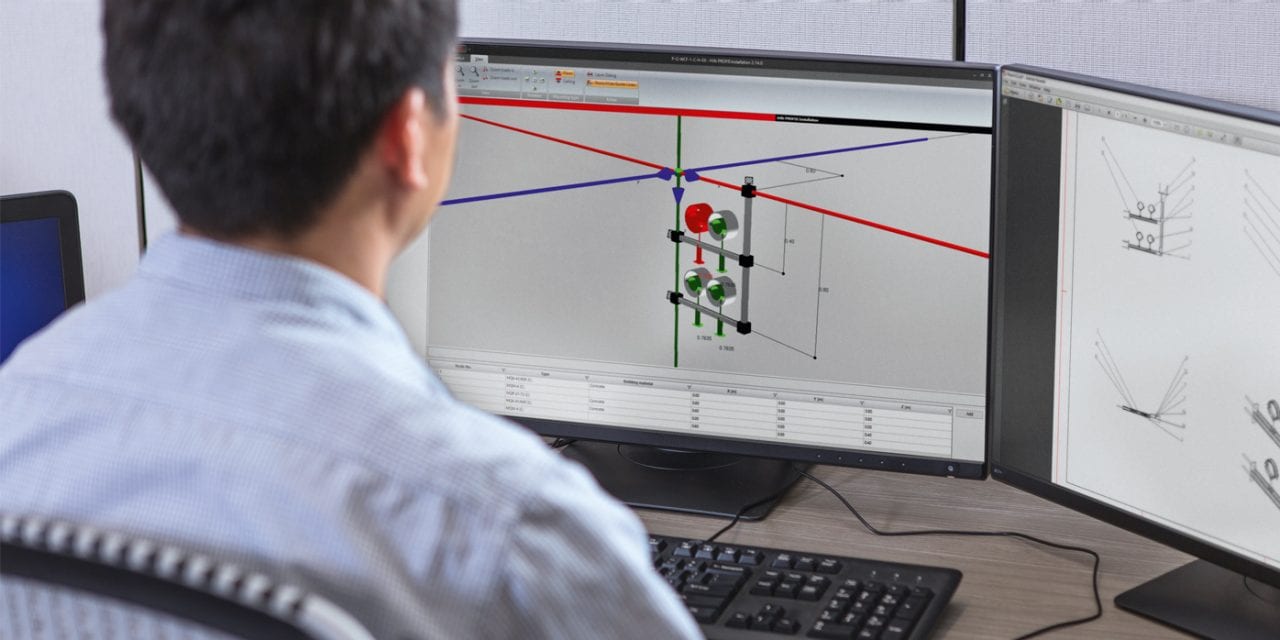 Planung modularer Schienensystemen am Bildschirm