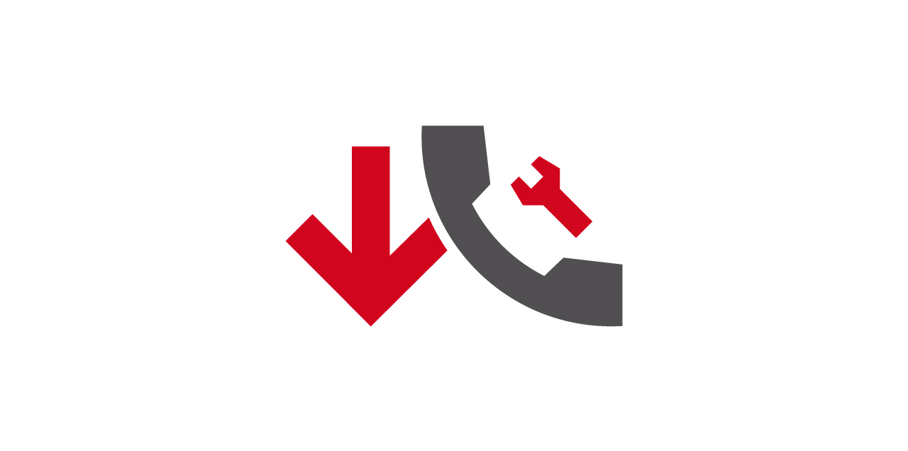 Symbol, das verringerter Aufwand für die Reparaturabwicklung zeigt