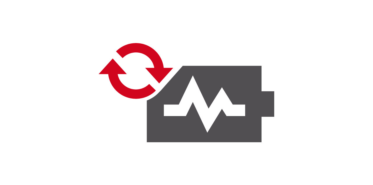 Symbol, das keine Ausfallzeiten zeigt
