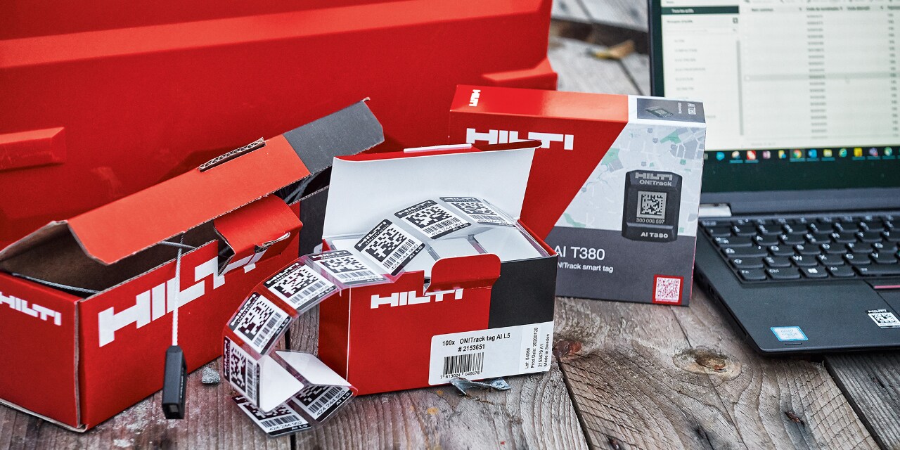 Abbildung der ON!Track QR-Code-Sticker