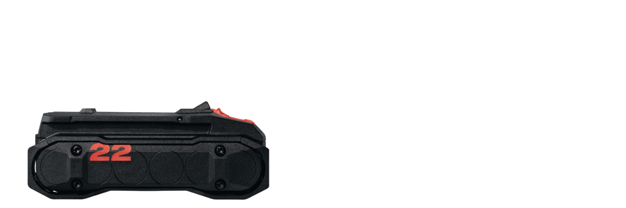 Zu sehen ist ein Produktbild des Hilti Nuron B 22-55 Akkus.