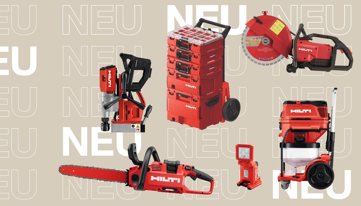 Hilti Neuheiten im Oktober 2025