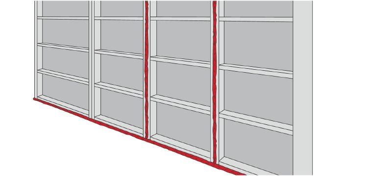 Bild 3 von 8: CF-I 750 B2 Universal-Bauschaum Universal-Bauschaum mit hoher Ergiebigkeit zum Hinterfüllen, Abdichten und Dämmen Anwendungen 1
