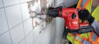 Akku-Bohrhammer TE 6-22 Vielseitiger SDS Plus Akku-Bohrhammer mit großem Bohrbereich, Feinmeißel und Schnellwechselaufnahme (kabellose Nuron-Geräteplattform) Anwendungen 3