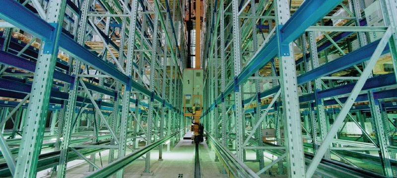 Bild 5 von 6: Ankerstange HAS-D Hochleistungsankerstange (Kohlenstoffstahl) für dynamische Lasten, Einbau mit Hybrid-Injektionsmörtel in Vor- und Durchsteckmontage Anwendungen 1