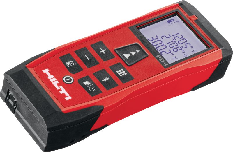Lasermessgerät PD-I Robustes Lasermessgerät mit intelligenten Messfunktionen und Bluetooth®-Verbindung für Innenanwendungen bis 100 m
