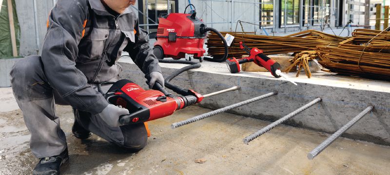 HIT-FP 700 R Injektionsmörtel / Verbundmörtel Chemischer Injektionsmörtel mit Brandschutzklassifizierung für feuerbeständige Bewehrungsanschlüsse Anwendungen 1