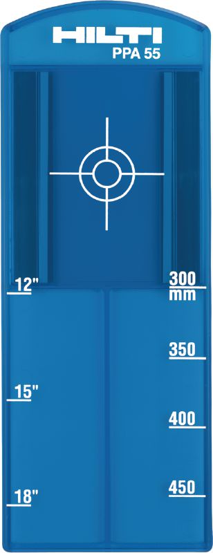 Zieltafel PPA 55 (CM/IN) 