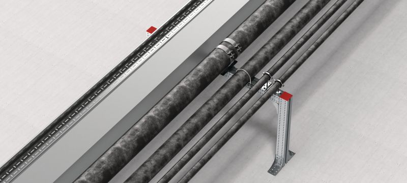 Bild 10 von 11: MT-90H OC Montageträger Montageträger für schwere Anwendungen zur Verwendung mit MT-TFB und MT-THB/MT-HL Komponenten im Aussenbereich Anwendungen 1