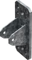 Folie 1 von 1 (selected): MT-B-GS AB OC Abstützung für den Schwerlastbereich Feuerverzinkte Abstützung mit Grundplatte für den Schwerlastbereich, geeignet für Träger, Beton und Stahl