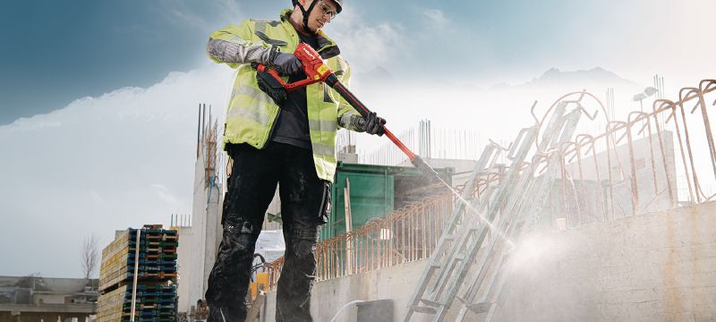 Bild 2 von 4: PC 2-22 Akku-Druckreiniger Tragbarer Druckreiniger mit 40 bar (580 PSI) Arbeitsdruck für leichte Reinigungsarbeiten auf Baustellen (Nuron Akkuplattform) Anwendungen 1