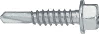 Metallbau-Selbstbohrschrauben S-MD 01 LSS Selbstbohrschraube (A4 Edelstahl) ohne Unterlegscheibe für dünne bis mitteldicke Metall-Metall-Befestigungen (bis 4 mm)