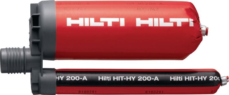 Injektionsmörtel HIT-HY 200-A Hybrid-Hochleistungs-Injektionsmörtel für Bewehrungs- u. Schwerlastbefestigungen