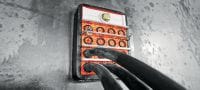 Gehen Sie zu Folie 4 von 6: Ankerplattensets CFS-T Ankerplattensets zum Sichern von Kabelmodulen innerhalb eines Durchführungsrahmens und zur Erhöhung der Druckdichtigkeit Anwendungen 1