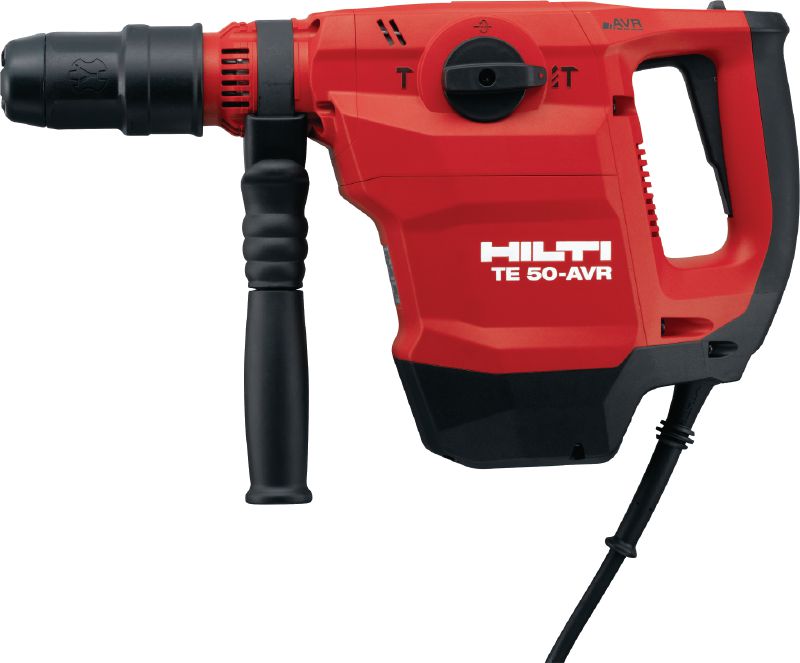Bild 1 von 7: Bohrhammer TE 50-AVR Unser kompaktester SDS Max (TE-Y) Bohrhammer für mehr Komfort und Kontrolle beim Bohren und Meißeln in Beton, Stein und Mauerwerk