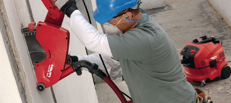 Elektro-Trenngerät DCH 300 Handgeführter Trennschleifer zum Sägen von Beton, Mauerwerk und Metall mit einer Dicke von bis zu 120 mm Anwendungen 1