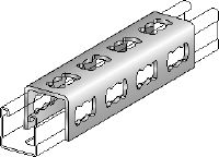 MQV-F Kabelkopfverbinder Feuerverzinkter Verbindungsknopf zur Verwendung als Längsverlängerung für MQ Profilschienen