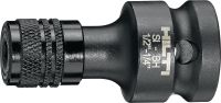 Folie 1 von 3 (selected): Bithalter S-BH Bithalter für Schraubendreher-Bits, für Schlagschrauber-Umstellung von Sechskantmuttern auf Schrauben