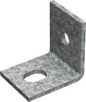 MT-B-L OC Grundplatte (leicht) Pfosten-Grundplatten-Verbinder zur Verankerung leichter Schienekonstruktionen in Beton oder Stahl, für den Einsatz in Außenbereichen mit niedriger Schadstoffkonzentration