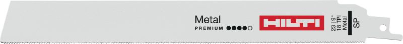 Premiumleistung beim Schnitt in dünnen Metallteilen Säbelsägeblatt in Premium-Qualität, langlebige Schnittleistung in 1 bis 4 mm starken Metallen