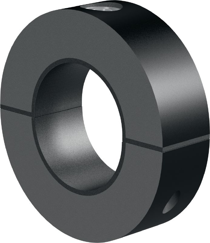Bild 1 von 8: MRP-KF Kälterohrschelle mit Schnellverschluss Kälterohrschelle mit hochdichter Isolierung und Schnellverschluss für schwere Anwendungen in der Kältetechnik