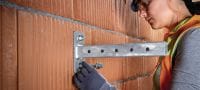 Ankerstange HAS 5.8 (zugeschnitten) Zugeschnittene Ankerstange für den Einbau mit Hybrid-/Epoxid-Injektionsmörtel in Beton und Mauerwerk Anwendungen 4