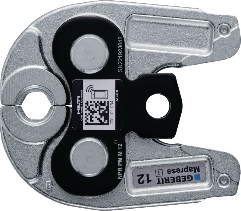 Bild 1 von 2: Pressbacken NPR PM M Pressbacken für Pressfittinge mit Kontur M bis 35 mm. Kompatibel mit Hilti Rohrpresswerkzeug NPR 19-A.