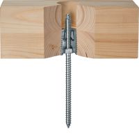 HCW Holzverbinder Schnelleres und effizienteres Holzverbindersystem zur Montage von vorgefertigten Holzkonstruktionen