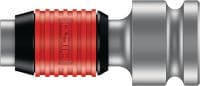 Folie 1 von 1 (selected): Steckschlüssel-Adapter-Bithalter S-BH SA Steckschlüssel-Adapter-Bithalter zur Verwendung mit standardmäßigen Akkuschraubern