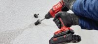 Gehen Sie zu Folie 4 von 5: HIK-T Thermoanker Thermoanker für nicht tragende Befestigungen mit minimaler Wärmebrücke in Wänden aus Beton und Mauerwerk mit Außendämmung Anwendungen 1