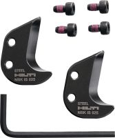 Folie 1 von 3 (selected): Ersatzklingen-Sets für Kabelschneider Ersatzklingen-Sets für kabellose Elektro-Trenngeräte