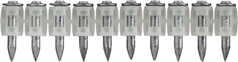 X-GN MX Nägel für Beton (magaziniert) Magazinierte Nägel zur Befestigung an Beton und anderen Untergrundmaterialien mit dem gasbetriebenen Bolzensetzgerät GX 120