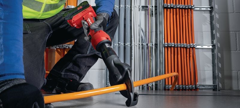 Akku-Kabelschneider NCT 53 C-22 für Kupfer und Aluminium Akku-Inline-Kabelschneider für Kupfer- und Aluminiumkabel bis 2 │ 50 mm (kabellose Nuron-Geräteplattform) Anwendungen 1