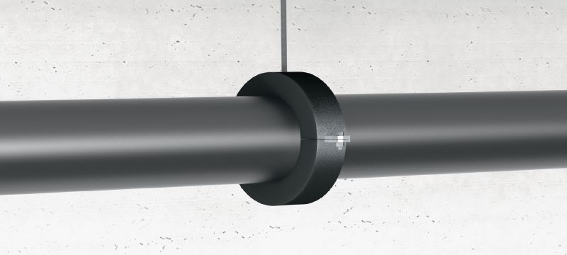 MP-KF 170 Kälterohrschelle Kälterohrschelle mit hochdichter Isolierung für schwere Anwendungen in der Kältetechnik Anwendungen 1