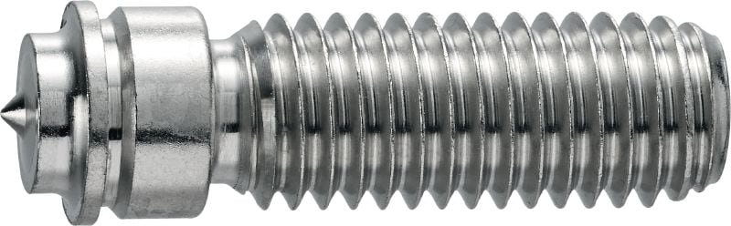 Bild 1 von 6: F-BT-MR SN Gewindebolzen mit Dichtscheibe Edelstahl-Gewindebolzen zur Verwendung mit Hilti Stud Fusion, einschließlich Dichtscheibe und Sicherheitsflanschmutter