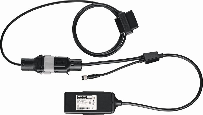 Bestandsverwaltung für Transporter Telematik-Gateway für Transporter als All-in-One-Lösung für die Verfolgung von Fahrzeugstandort und Inventar (Hilti ON!Track)