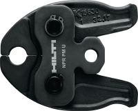 Folie 1 von 2 (selected): Pressbacken NPR PM U Pressbacken für Pressfittinge mit Kontur U bis 40 mm. Kompatibel mit Hilti Rohrpresswerkzeug NPR 19-A.